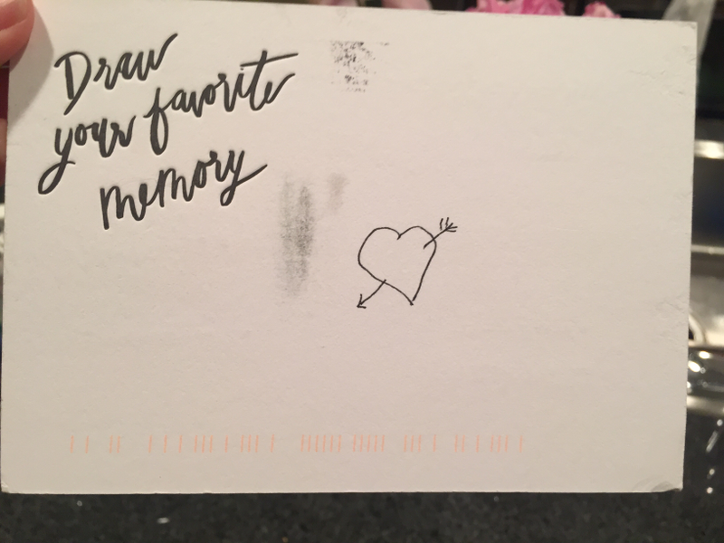 Illustration for article titled RSVP Cards: Our Friends' and Families' Favorite Memories of Us
